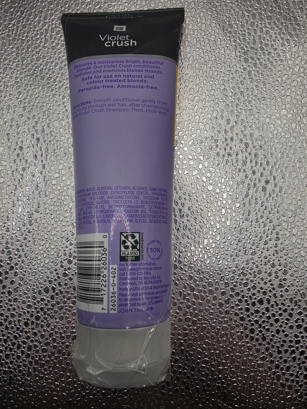 John Frieda Violet Crush Purple Conditioner for Blondes - Purple